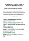 UA Foreman Test 1 & 2 &ndash;  2026&sol;2027 Edition &ndash; 110 Questions with 100&percnt; Verified Correct Answers 