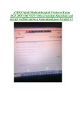 ATI RN Adult Medical-Surgical Ultimate Exam Bundle &lpar;2023&ndash;2026&rpar; &vert; NGN Proctored Med-Surg Assessment&comma; Adult Medical-Surgical Nursing Practice Exams & Real Screenshot-Based Review &vert; Verified Practice Questions&comma; Correct Answers&comma; Detailed Rationales&comma; Comprehen
