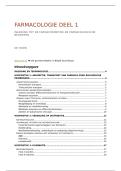 Farmacologie deel 1 - 2025