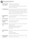 HR Recruitment Selection &sol; Study Guide Exam &sol; Score 100&percnt; Prep &sol; 2025 New Version &sol; Certification Resource