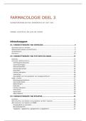 Farmacologie Deel 3 - 2025
