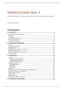 Farmacologie Deel 4 - 2025