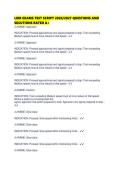 LIRR EXAMS TEST SCRIPT 2026&sol;2027 QUESTIONS AND&NewLine;SOLUTIONS RATED A&plus;