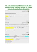 PN ATI Comprehensive Predictor Exam 2026&sol; &NewLine;with screenshots Questions and correct verified &NewLine;answers&period; Guaranteed pass &sol;Graded A&plus;