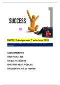 MAT2612 Assignment 3 solutions 2026