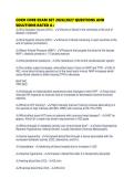COKO CORE EXAM SET 2026&sol;2027 QUESTIONS AND&NewLine;SOLUTIONS RATED A&plus;