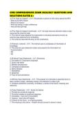 CFRE COMPREHENSIVE EXAM 2026&period;pdf&NewLine;&NewLine;1&period; Document information