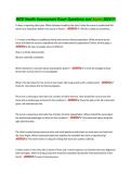 HESI Health Assessment Exam Questions and Answers 2026&excl;&excl;&excl;&excl;