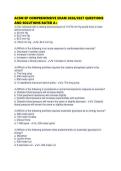 ACSM EP COMPREHENSIVE EXAM 2026&period;pdf&NewLine;&NewLine;1&period; Document information