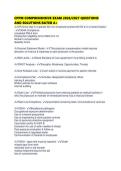 CPPM COMPREHENSIVE EXAM 2026&period;pdf&NewLine;&NewLine;1&period; Document information