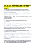 CIPT CERTIFIED INFORMATION PRIVACY TECHNOLOGIST FINAL EXAM 2026&period;pdf