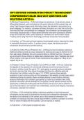 CIPT CERTIFIED INFORMATION PRIVACY TECHNOLOGIST COMPREHENSIVE EXAM 2026&period;pdf