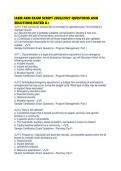 IAEM AEM EXAM SCRIPT 2026&period;pdf&NewLine;&NewLine;1&period; Document information