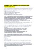 IAEM AEM FINAL EXAM 2026&period;pdf&NewLine;&NewLine;1&period; Document information
