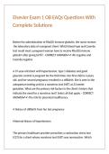 Elsevier Exam 1 OB EAQs Questions With Complete Solutions