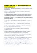 IAEM AEM CORE EXAM ALL 2026&period;pdf&NewLine;&NewLine;1&period; Document information
