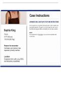  NR601 Week 6 i-Human Sophia King&colon; Alzheimer's Case Study Guide