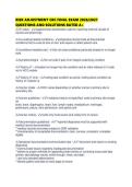 RISK ADJUSTMENT CRC FINAL EXAM 2026&period;pdf&NewLine;&NewLine;1&period; Document information