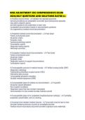 RISK ADJUSTMENT CRC COMPREHENSIVE EXAM 2026&period;pdf&NewLine;&NewLine;1&period; Document information