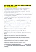 MILLWRIGHT LEVEL 1 FINAL EXAM 2026&period;pdf&NewLine;&NewLine;1&period; Document information