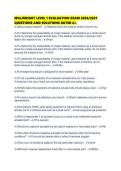MILLWRIGHT LEVEL 1 EVALUATION EXAM 2026&period;pdf&NewLine;&NewLine;1&period; Document information