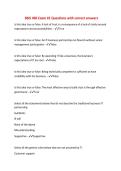 BSIS 496 Exam &num;1 Questions with correct answers