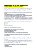 DELAWARE REAL ESTATE FINAL EXAM 2026&period;pdf&NewLine;&NewLine;1&period; Document information