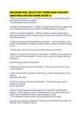 DELAWARE REAL ESTATE TEST PAPER EXAM 2026&period;pdf&NewLine;&NewLine;1&period; Document information