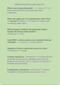 PMHNP Boards Exams &ndash; Psychiatric Mental Health Nurse Practitioner &ndash; Comprehensive Exam Questions and Answers &lpar;2026&ndash;2027&rpar;
