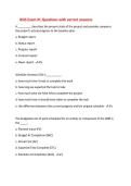 BSIS Exam &num;1 Questions with correct answers