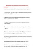 BSIS officer safety Exam &num;1 Questions with correct&NewLine;answers&NewLine;