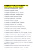 CCBMA BASIC COMPREHENSIVE EXAM 2026&period;pdf&NewLine;&NewLine;1&period; Document information