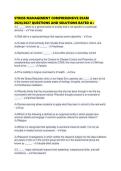 STRESS MANAGEMENT COMPREHENSIVE EXAM 2026&period;pdf
