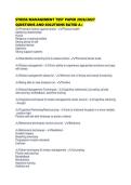 STRESS MANAGEMENT TEST PAPER 2026&period;pdf&NewLine;&NewLine;1&period; Document information