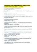 OKLAHOMA MPJE COMPREHENSIVE EXAM 2026&period;pdf&NewLine;&NewLine;1&period; Document information