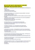 MN LIFE AND HEALTH CORE EXAM SET 2026&period;pdf&NewLine;&NewLine;1&period; Document information