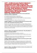 CAPP &ndash; Certified Accounts Payable Professional &vert; Comprehensive Study Guide&comma; Practice Exam&comma; Questions & Answers&comma; CAPP Certification Exam Prep Test Bank&comma; Accounts Payable Fundamentals&comma; Invoice Processing&comma; Vendor Management&comma; Payment Reconciliation&comma; Financial