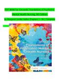 Test Bank for Varcarolis' Foundations of Psychiatric Mental Health Nursing&colon; A Clinical Approach&comma; 9th Edition