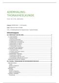 Thoraxheelkunde - Ademhaling - 2025