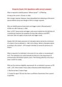 Firearms Exam 2 &num;1 Questions with correct answers