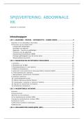 Spijsvertering - Abdominale Heelkunde - d'Hoore