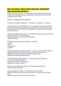 IDIS 240 VESTAL FINAL EXAM 2026&period;pdf&NewLine;&NewLine;1&period; Document information