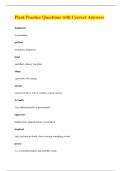 Picat Practice Questions with Correct Answers