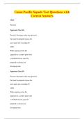 Union Pacific Signals Test Questions with&NewLine;Correct Answers