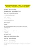 RAD ONC EXAM 1 WITH ALL CORRECT & 100&percnt; VERIFIED ANSWERS &vert;LATEST UPDATE &vert;GUARANTEED TO PASS