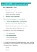 BIOD 152 Anatomy & Physiology II Mega Bundle 2026&sol;2027 &vert; Complete Portage Learning Exam Prep Collection &vert; Study Guides&comma; Practice Tests & Verified Q&A &vert; Graded A&plus;