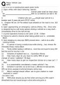 motor vehicle law