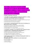 Fire Officer III TEST STUDY GUIDE 2025&sol;2026 ACCURATE QUESTIONS AND VERIFIED CORRECT SOLUTIONS WITH RATIONALES &vert;&vert; 100&percnt; GUARANTEED PASS RECENT VERSION&NewLine;