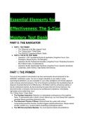 2026&sol;2027 S-Tier Mastery Test Bank &vert; Essential Elements for Effectiveness &lpar;7th Edition&rpar; by Abascal &vert; 48&plus; Elite Clinical & Professional Questions
