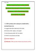 LA Life Insurance Exam&NewLine;&NewLine;Questions And Answers &lpar;Correct Verified&NewLine;&NewLine;Answers&rpar;&comma; 100&percnt; Guaranteed Pass&NewLine;&NewLine;&vert;&vert;Complete A&plus; Guide